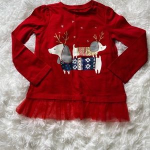 Gymboree Christmas Shirt - Toddler Size 4T
